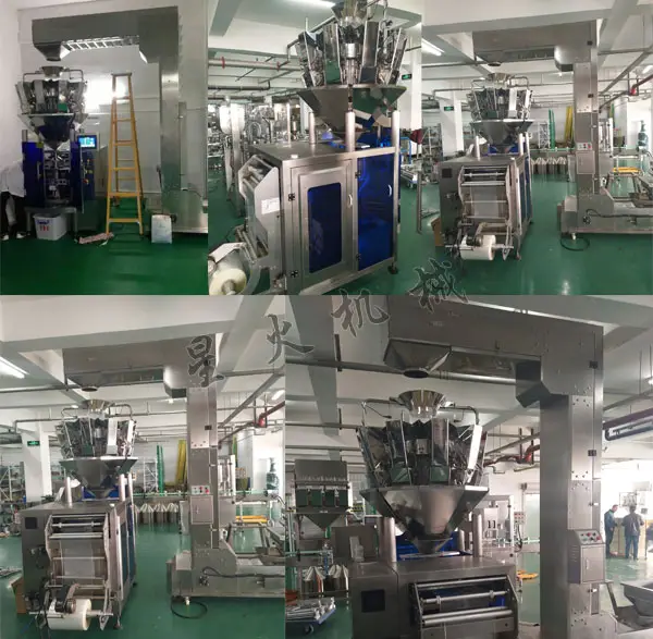 袋装核桃仁包装机-全自动核桃仁npv加速器苹果厂房实拍